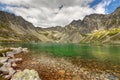 Photo of Velke Hincovo Pleso lake valley in Tatra Mountains, Slovakia, Europe