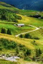 Alpine landscape Royalty Free Stock Photo