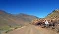 Alpine landscape in Atlas Mountains