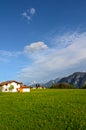Alpine landscape in Austria Royalty Free Stock Photo