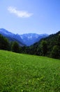 Alpine landscape Royalty Free Stock Photo