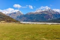 Alpine landscape in Glenorchy, New Zealand Royalty Free Stock Photo