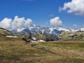 Alpine landscape Royalty Free Stock Photo