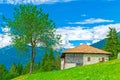 Alpine landscape in italian Dolomites, Italy