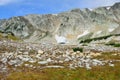 Alpine landscape in the Medicine Bow Mountains of Wyoming Royalty Free Stock Photo