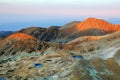 Alpine landscape in National Park Retezat Royalty Free Stock Photo