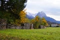 An alpine landscape of the picturesque Bavarian village Oberammergau (Germany)