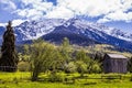 Alpine landscape, Romania Royalty Free Stock Photo