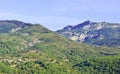 Alpine landscape in southeastern France Royalty Free Stock Photo