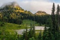 Lower Tipsoo Lake in Mt. Rainier National park, Washington State
