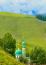 Alpine meadow scenery in Qinghai Province, China Royalty Free Stock Photo