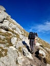 alpine mountain associations mark and maintain signs on hiking