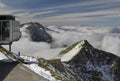 Alpine panorama at the top of the Niesen