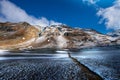 Alpine pass in switzerland, Julierpass in swiss alp with snow Royalty Free Stock Photo