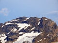 Alpine peak Reissend Nollen Gadmertal valley and in the Uri Alps massif, Gadmen - Canton of Bern, Switzerland / Kanton Bern