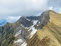 Alpine peaks of Klimsenhorn, Oberhaupt and Tomlishorn in the Swiss mountain range of Pilatus and in the Emmental Alps, Alpnach