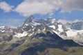 Alpine peaks, Switzerland Royalty Free Stock Photo