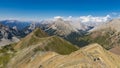 Alpine Ridge in the Rocky Mountains Alberta Canada Royalty Free Stock Photo