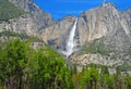 Alpine scene in Yosemite National Park, Sierra Nevada Mountains, California Royalty Free Stock Photo