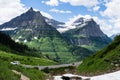 Alpine scenery in Glacier National Park, USA Royalty Free Stock Photo