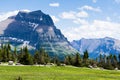 Alpine scenery in Glacier National Park, USA Royalty Free Stock Photo