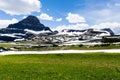 Alpine scenery in Glacier National Park, USA Royalty Free Stock Photo