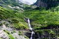 Alpine scenery in Glacier National Park, USA Royalty Free Stock Photo