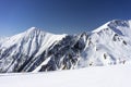 Alpine ski resort Serfaus Fiss Ladis in Austria. Royalty Free Stock Photo