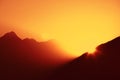 Alpine Sunrise Royalty Free Stock Photo