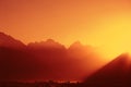 Alpine Sunrise Royalty Free Stock Photo