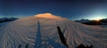 Alpine sunset 1