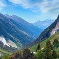 Alpine view from Kaunertaler Gletscherstrasse (Austria