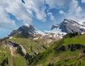 Alpine view (Vorarlberg,Austria Royalty Free Stock Photo