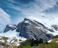 Alpine view (Vorarlberg,Austria Royalty Free Stock Photo