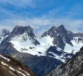 Alpine view (Vorarlberg,Austria Royalty Free Stock Photo