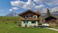 Alpine village Going am Wilden Kaiser. Tyrol, Austria