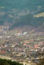 Village in the mountains Royalty Free Stock Photo