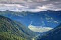 Alpine village of Obertilliach in Lesachtal East Tyrol Austria