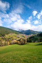 Alpine village of Ortisei, Italy Royalty Free Stock Photo