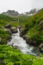 Alpine waters Royalty Free Stock Photo