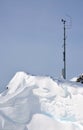 Alpine weather station Royalty Free Stock Photo