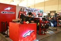 Alpinestars motorcycle protection wears booth at 2nd Ride Ph in Pasig, Philippines