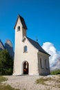 Alpini chapel San Maurizio at Gardena Pass