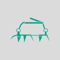 Alpinist Crampon Icon Royalty Free Stock Photo