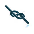 Alpinist Rope Knot Icon