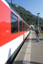 Alpnachstadt train station, Switzerland