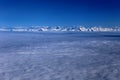 Alps above the clouds Royalty Free Stock Photo