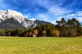 Alps in autumn, Mieming, Austria, Tirol