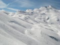 Alps in Avoriaz Royalty Free Stock Photo