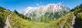 Alps, France (by Courmayeur) - Panorama